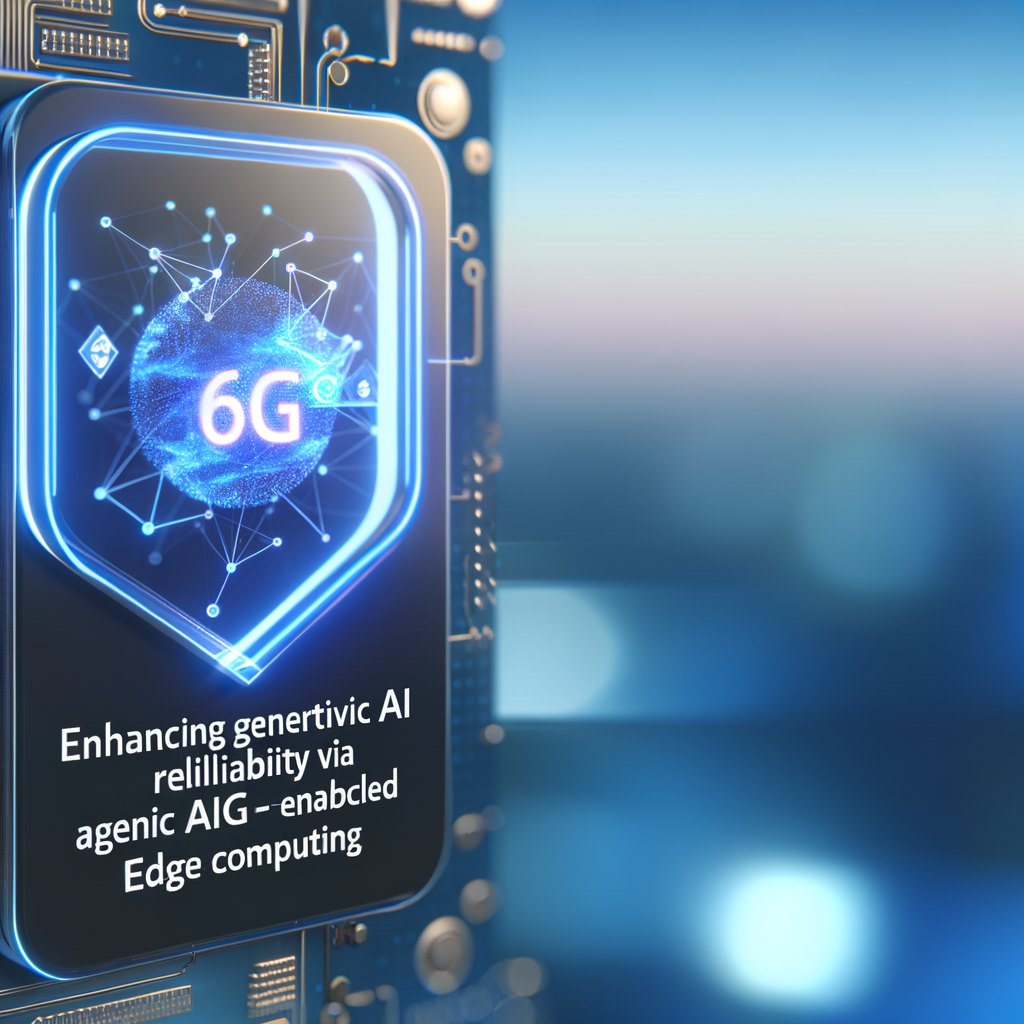 Boosting Generative AI Reliability with 6G Edge Computing